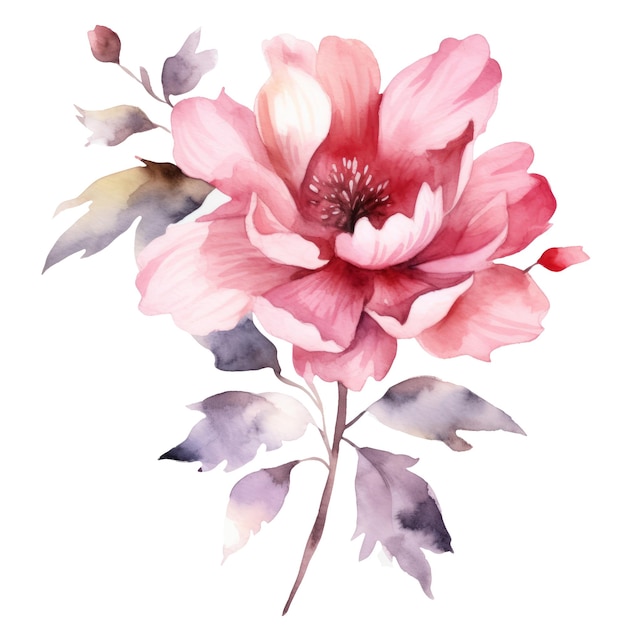 Watercolour floral illustration