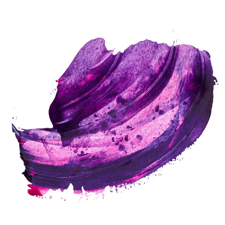 PSD watercolour swatch isolated