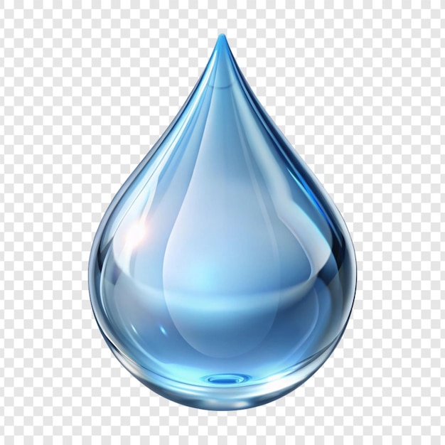 Waterdruppels geïsoleerd op een doorzichtige achtergrond