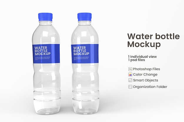 Waterfles mockup