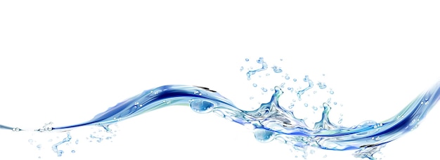 Watergolf met spetteringen