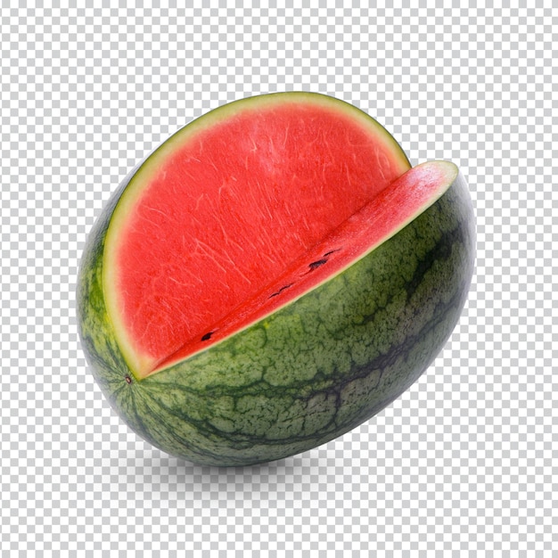 PSD watermelon sliced isolated premium psd