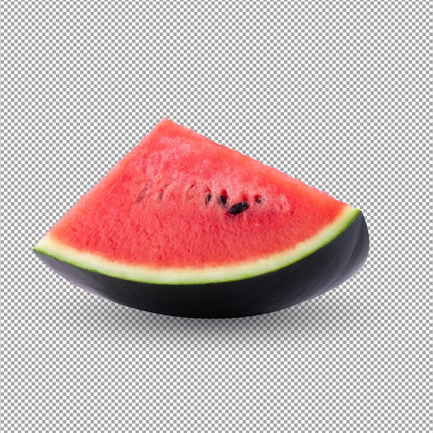 PSD watermelon sweet and juicy isolated on alpha background