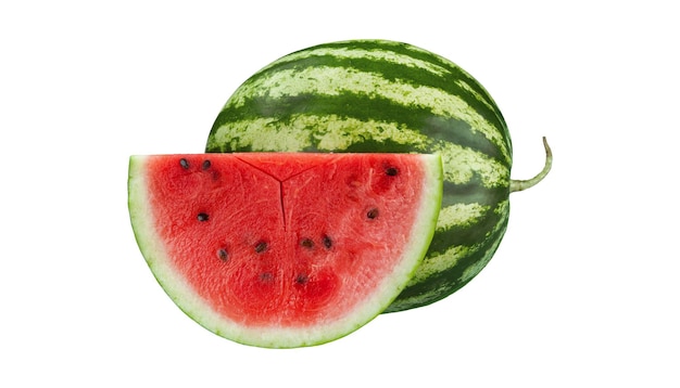 watermelon on a transparent background