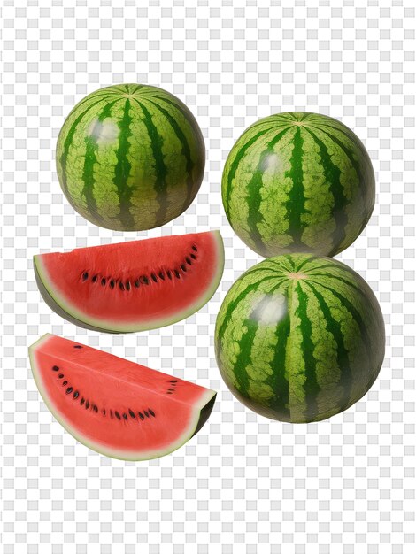 PSD a watermelon and watermelon are shown in a picture