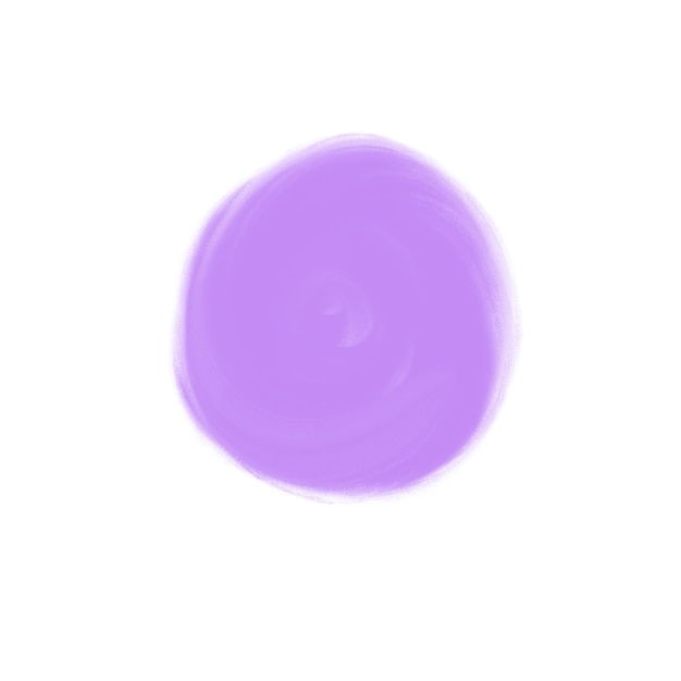 PSD Акварель круг фиолетовый