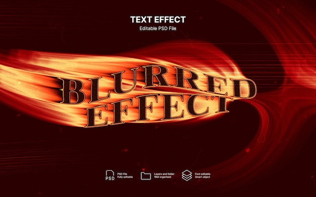 Waterverf vervaagde tekst-effect