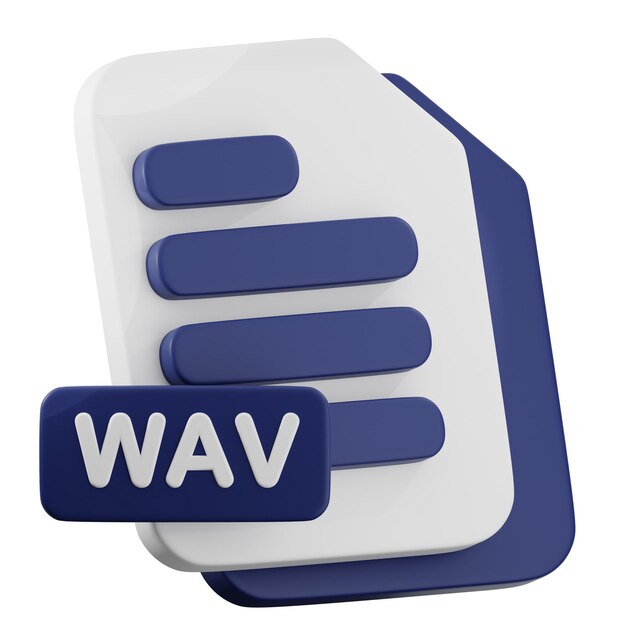 WAV Audio File Icon