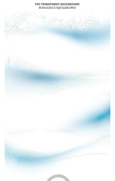 PSD wave background design with white line pattern