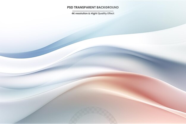 PSD wave background design with white line pattern