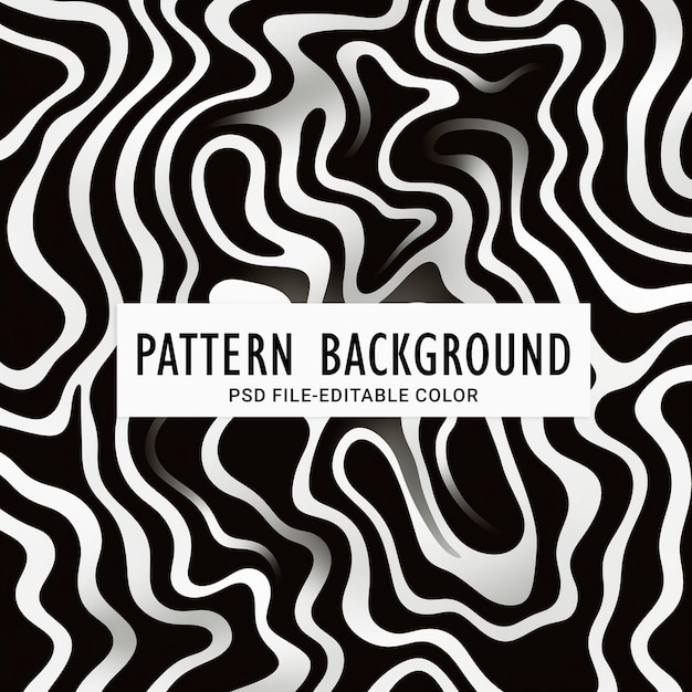 PSD wavy pattern in the style of a minimalist geometric background