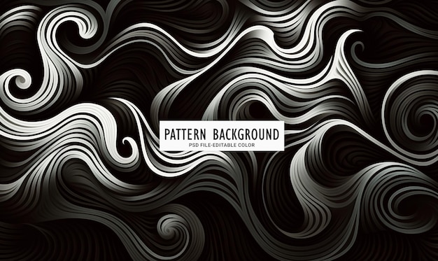 PSD wavy pattern in the style of a minimalist geometric background