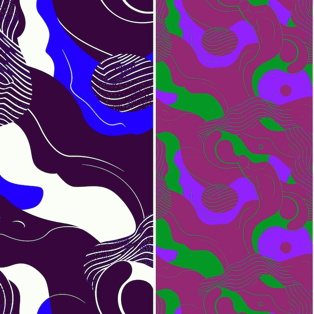 Wąż morski z wężycą sylwetką elegancki minimalistyczny graficzny D Nature Pattern Vector Designs