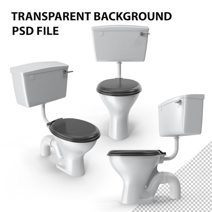PSD wc niskiego poziomu png