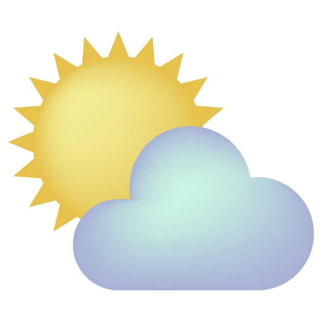 Weather icon isolated