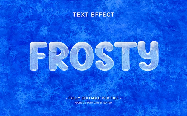 Weather text effect