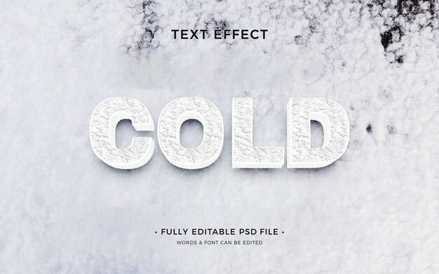 Weather text effect