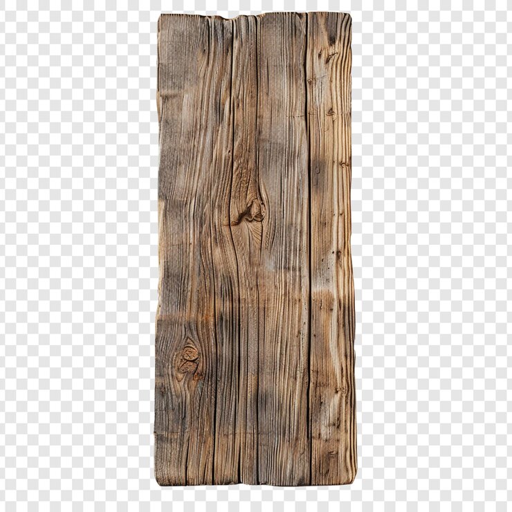 PSD weathered wooden plank