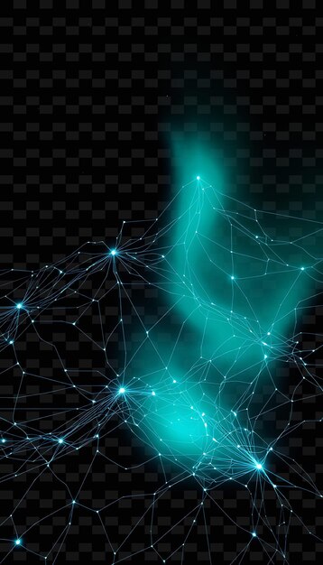 web aurora interconnected webs of light that stretch across the s y2k neon inspired light texturek