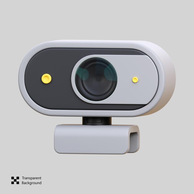 PSD web cam 3d icon