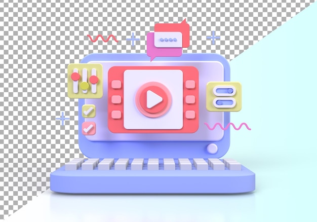 web development for ui ux design concept illustration landing page template business idea background