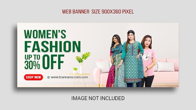 web men's fashion banner