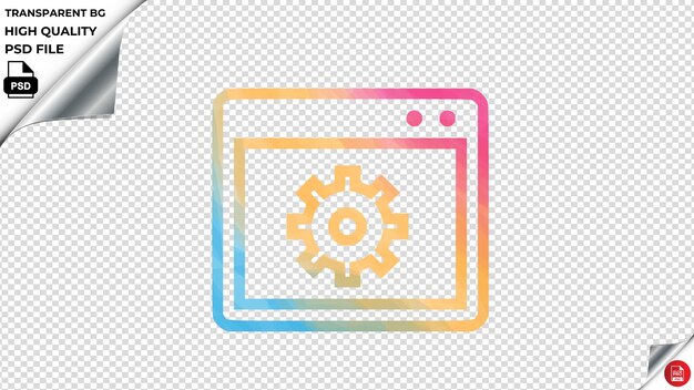 PSD web optimization pastel colorful psd transparent