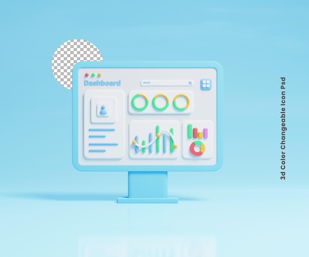 web page analysis optimization icon illustration or web page analysis graph illustration