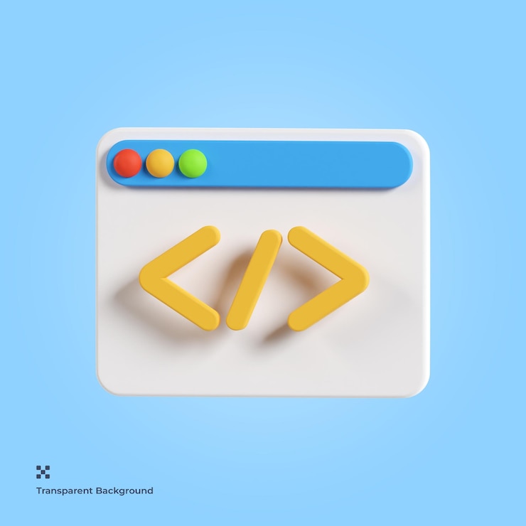 PSD web programing 3d icon