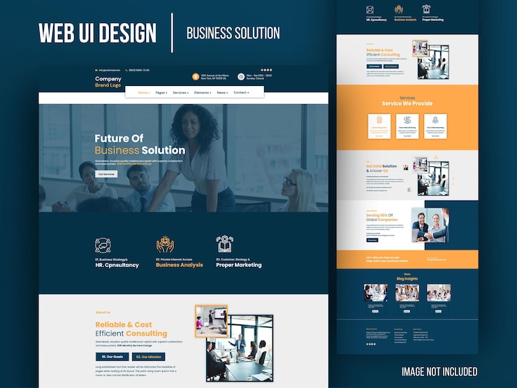 PSD web ui business solution