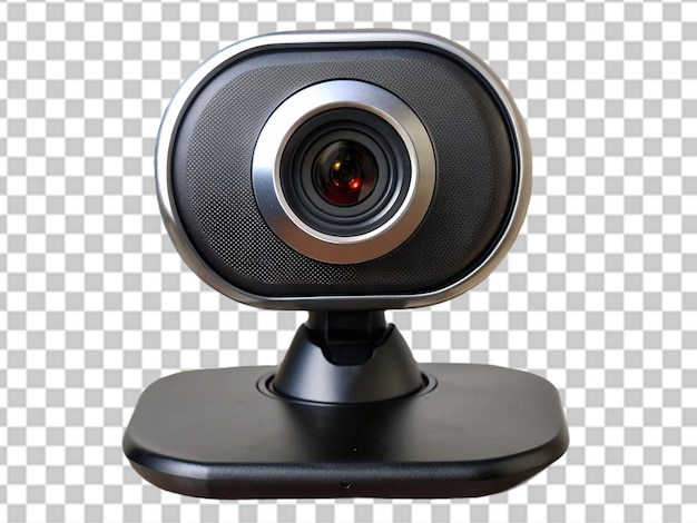 PSD webcam isolated on transparent background