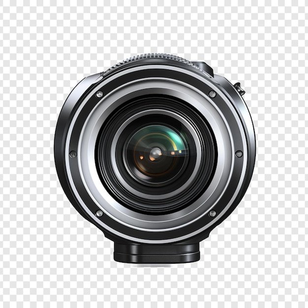 PSD webcam isolated on transparent background