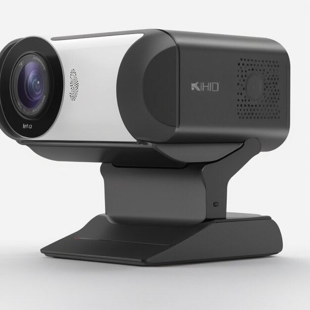 PSD webcam psd na białym tle