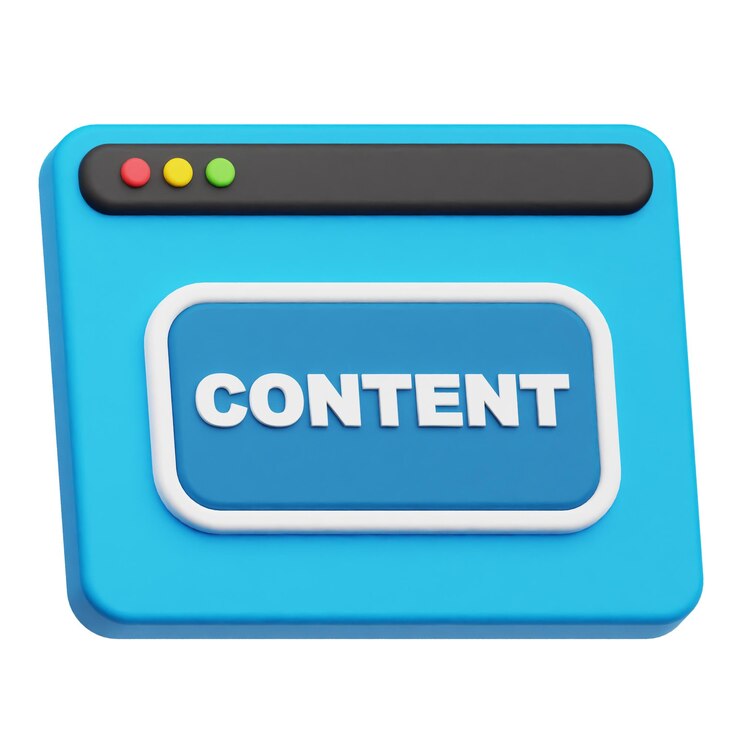PSD website 3d icon isolated on the white background