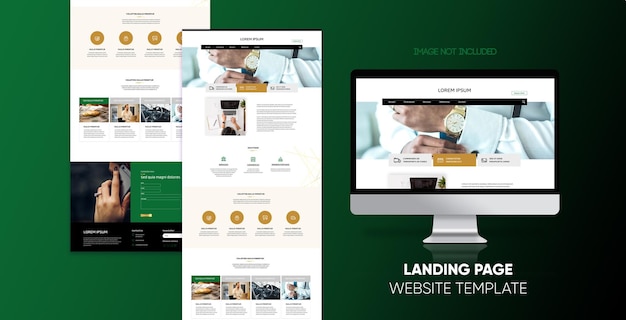 Website design for your business Free Psd