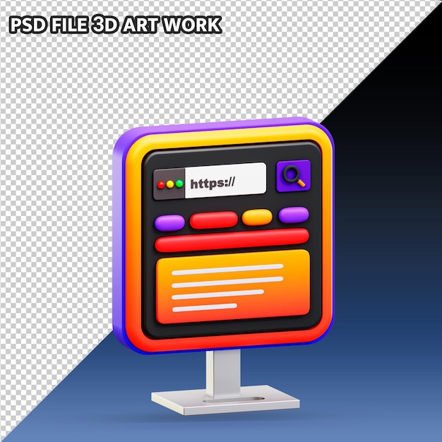 PSD website icon