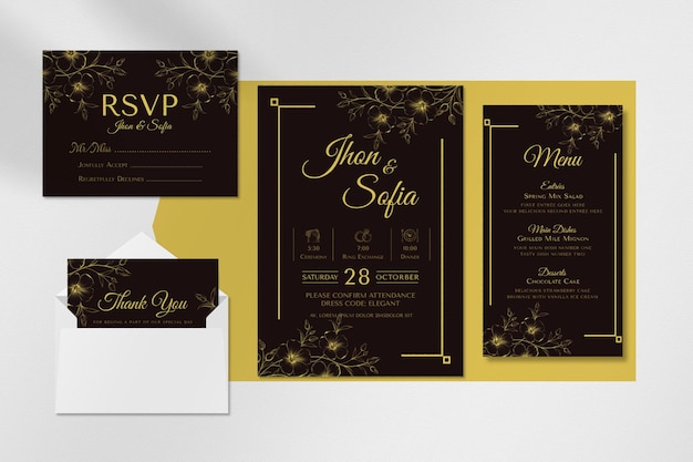 wedding invitation poster