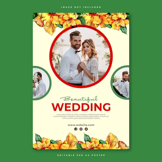 Wedding Social Media Poster