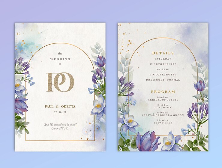 PSD a wedding of soft hues and romantic elegance