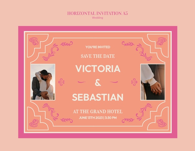 Wedding teamplte design