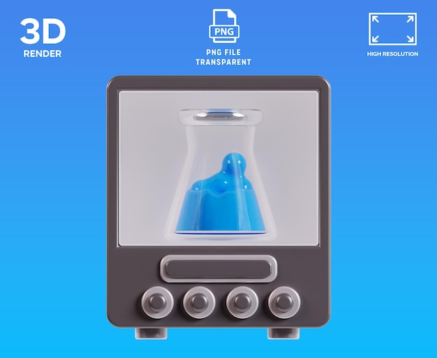 ウェイト サック 3D レンダリング アイコン