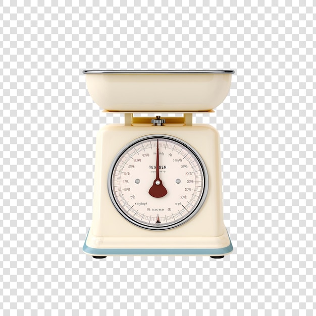 PSD weight scale on a transparent background