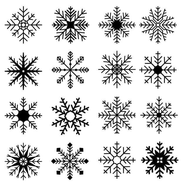 Wektor Snowflake