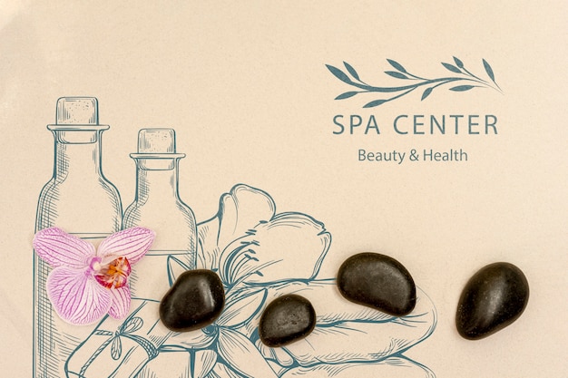 Wellnesszorg in spa met natuurlijke schoonheidsproducten