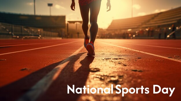 Wereld atletiekdag en nationale sportdag