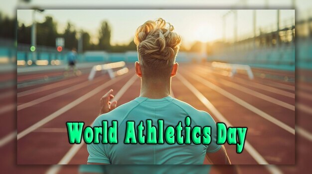 PSD wereld atletiekdag nationale sportdag achtergrond