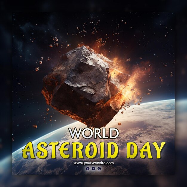 PSD werelddag van de asteroïde