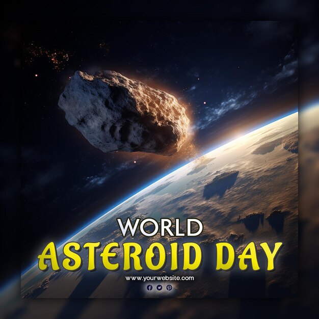 PSD werelddag van de asteroïde