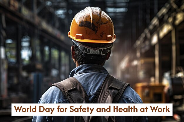PSD werelddag voor bewustwording van veiligheid en gezondheid op het werk en internationale dag van de arbeid