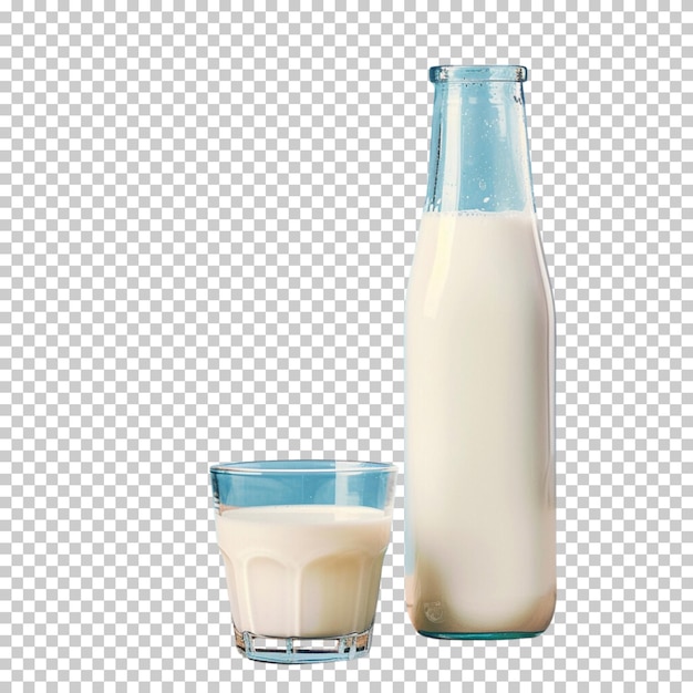 PSD wereldmelkdag melk of yoghurt spatjes vloeiende room melk fles koe geïsoleerd png achtergrond